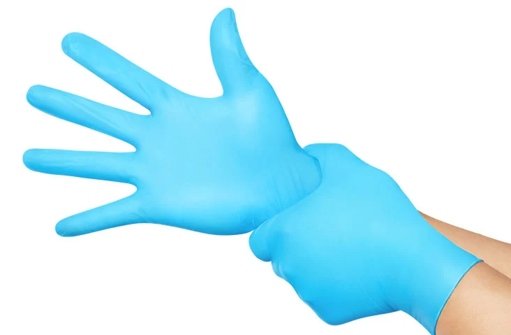 disposable vinyl examination gloves
